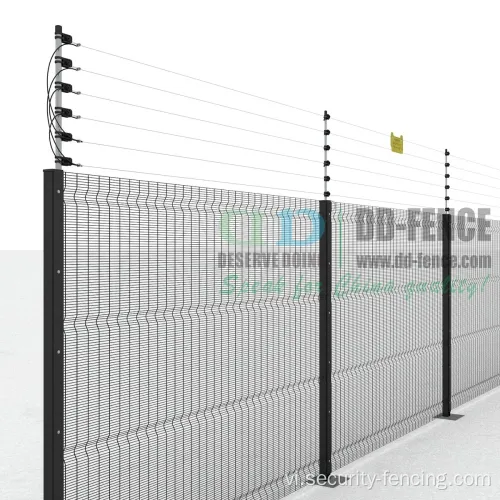 Hàng rào bảo mật điện cao điện áp